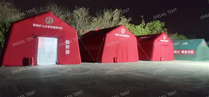 Low-Pressure Inflatable Fire Rescue Tent