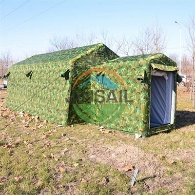 Low-Pressure Inflatable Camouflage Tents